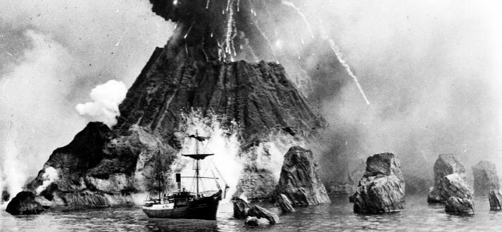 Eruption of Krakatoa, 1883