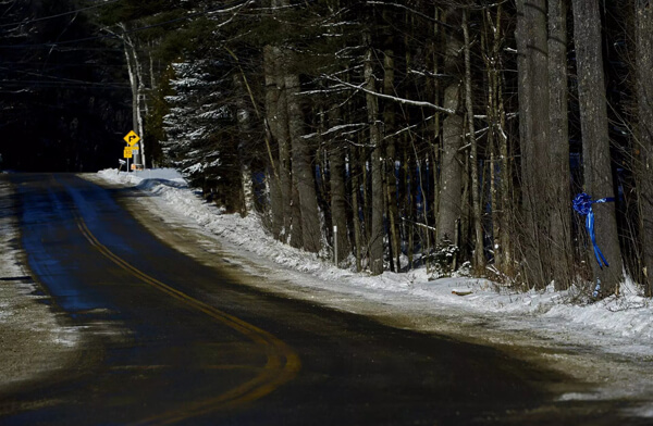 Murray Drives Into The New Hampshire Wilderness